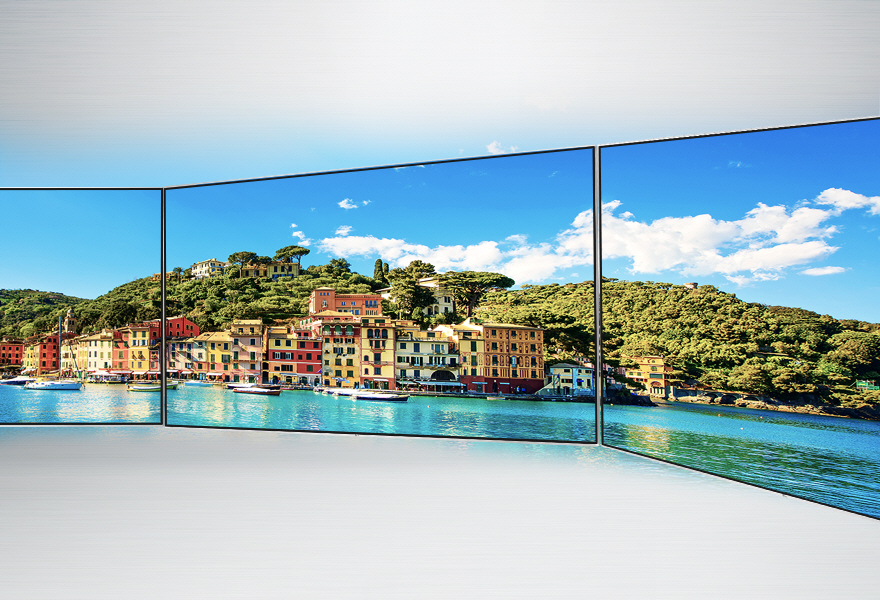 زاوية رؤية واسعة