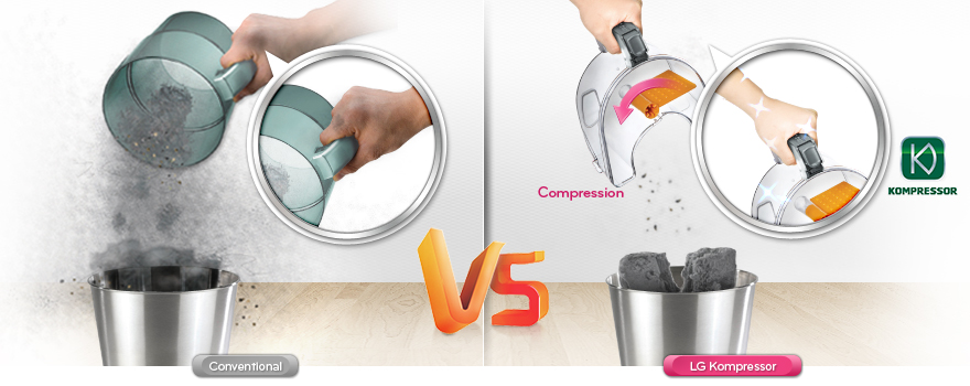 سهولة التخلص من الغبار